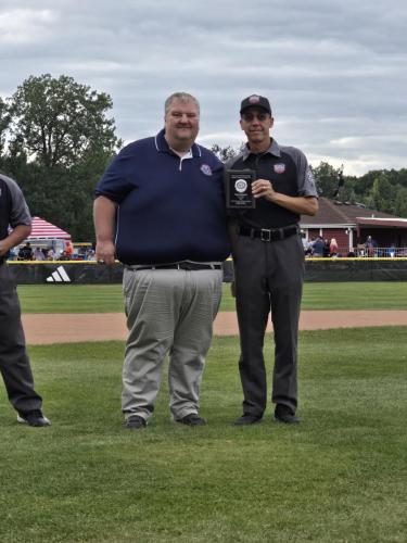2024 Junior League Baseball Plaque Presentation