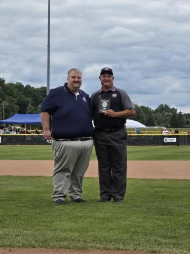 2024 Junior League Baseball Plaque Presentation