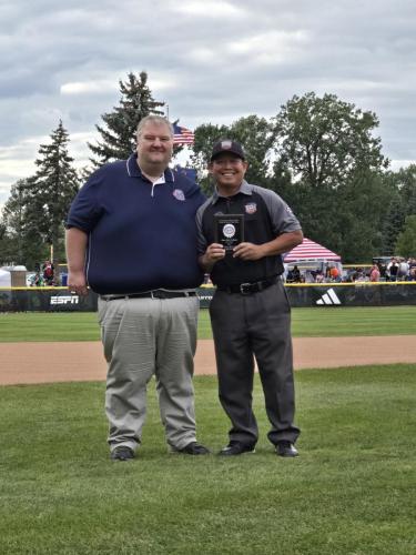 2024 Junior League Baseball Plaque Presentation