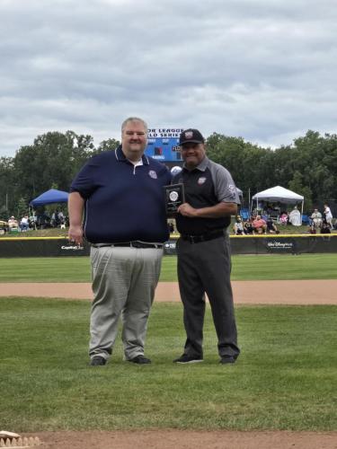 2024 Junior League Baseball Plaque Presentation