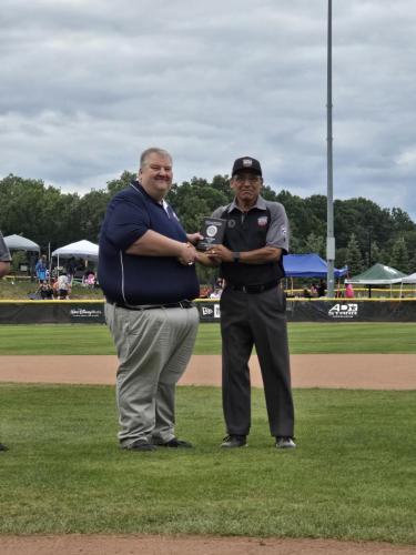 2024 Junior League Baseball Plaque Presentation