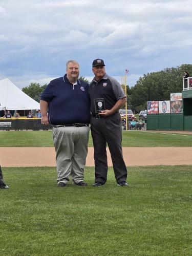 2024 Junior League Baseball Plaque Presentation