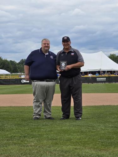 2024 Junior League Baseball Plaque Presentation