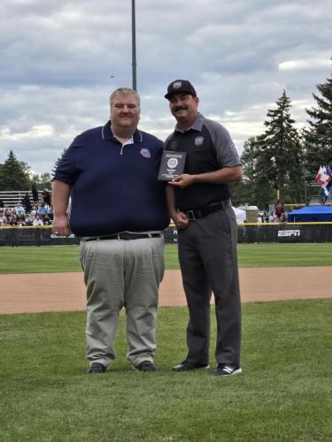 2024 Junior League Baseball Plaque Presentation