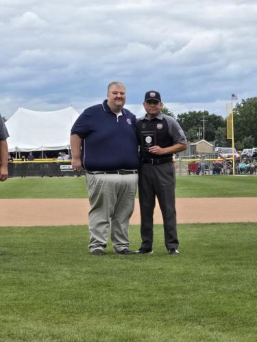 2024 Junior League Baseball Plaque Presentation